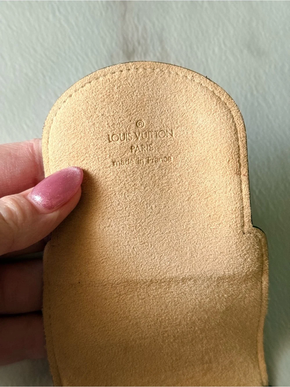 Louis Vuitton Monogram Sunglass/Eyeglass Case Authentic